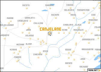 map of Canjelane