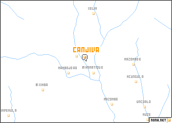 map of Canjiva