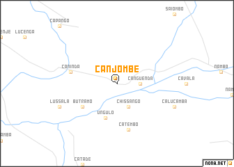 map of Canjombe