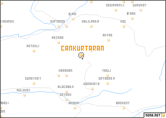 map of Cankurtaran