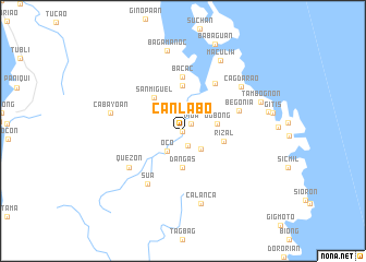 map of Canlabo