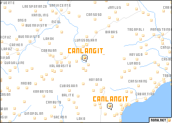 map of Canlangit