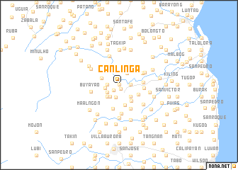 map of Canlinga