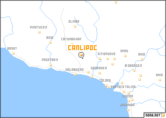 map of Canlipoc