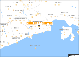 map of Canlurang Mayao