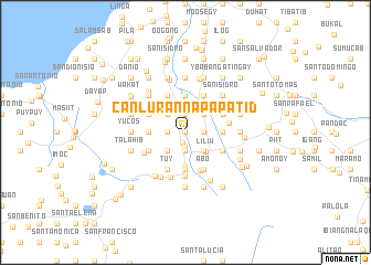 map of Canluran Napapatid