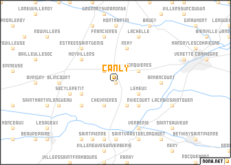 map of Canly