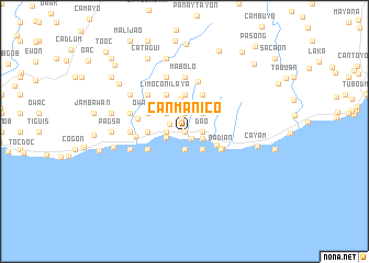 map of Canmanico