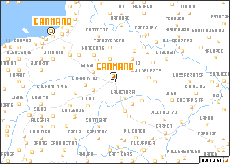 map of Canmano