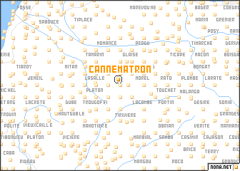 map of Canne Matron