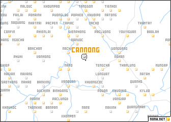 map of Cản Nông