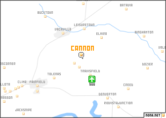 map of Cannon