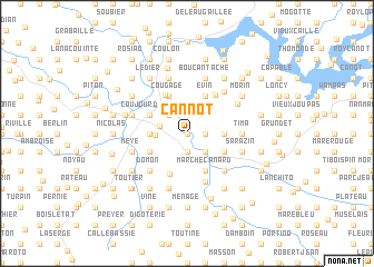 map of Cannot