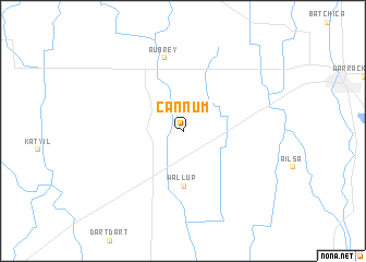 map of Cannum