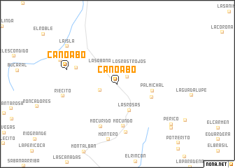 map of Canoabo