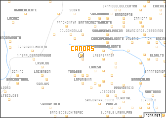 map of Canoas