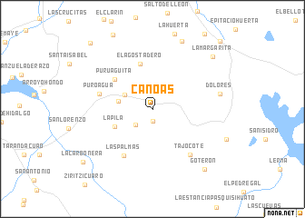 map of Canoas