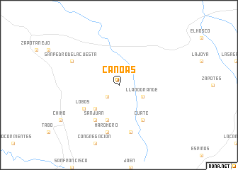 map of Canoas