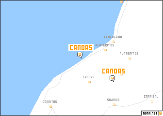 map of Canoas