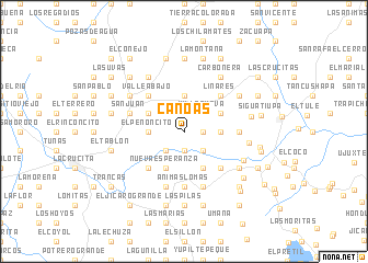 map of Canoas