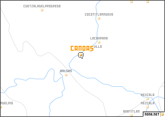 map of Canoas