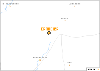 map of Canoeira