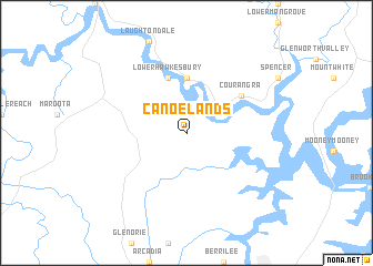 map of Canoelands