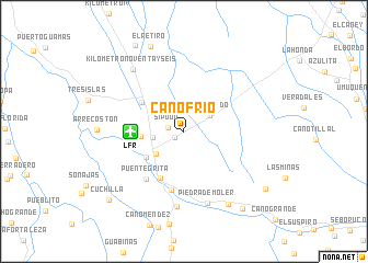 map of Caño Frío