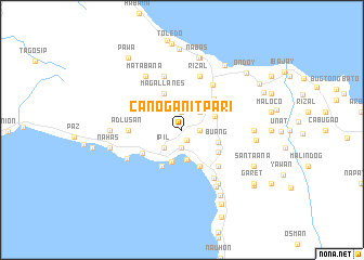 map of Canoganit Pari