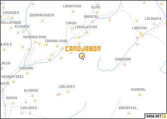 map of Caño Jabón