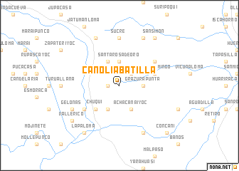map of Canoliabatilla