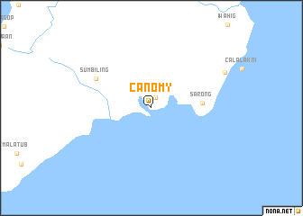 map of Canomy