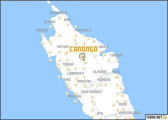 map of Canongo