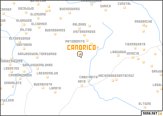 map of Caño Rico