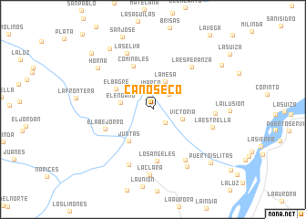 map of Cañoseco