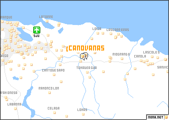 map of Canovanas