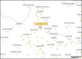 map of Canovas