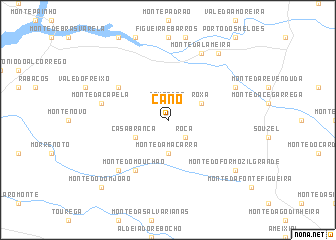 map of Cano