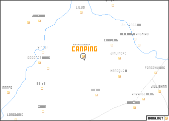 map of Canping