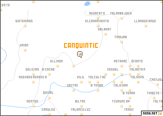 map of Canquintic