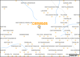 map of Cansados