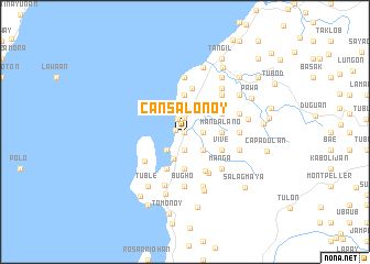 map of Cansalonoy