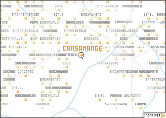 map of Cansamangê