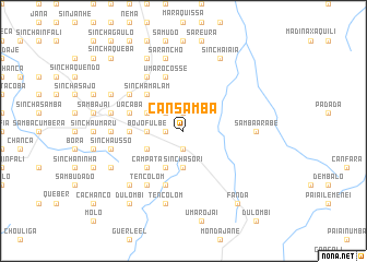 map of Cansamba