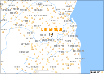 map of Cansamqui