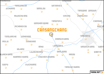 map of Cansangchang