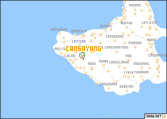 map of Cansayang