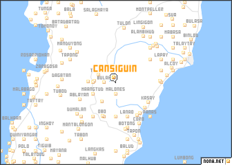 map of Cansiguin