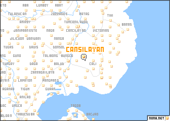 map of Cansilayan