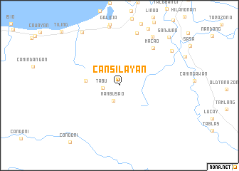 map of Cansilayan